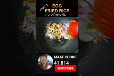 Restaurant-Style Egg Fried Rice (EASY) #Shorts #food #recipe