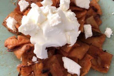 Second serving of chilaquiles