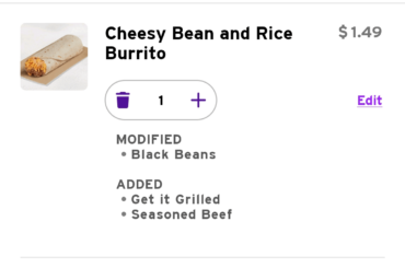 What's your taco bell go-to item?