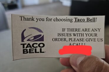 First time I received one of these and I just so happened to have multiple issues with my order lol