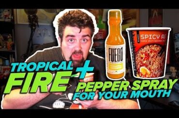 A Pineapple inferno? And is it actually Spicy AF Ramen?