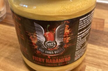 Spicy cheese! Not super hot but had a nice flavour too. Had a toasted cheese & ham sandwich with it, was good!