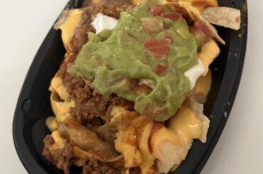 My local Taco Bell hooked me up. This is the $2.99 loaded beef nachos.