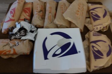 People say taco bell is expensive. Cravings menu all the way. $19