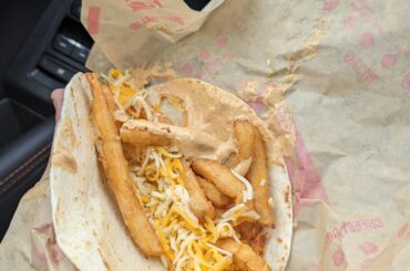 Was craving a Spicy Soft Potato Taco after a camping trip....