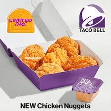 Just wanted to post in here today that the Bell sauce and Chicken nuggets are fanstastic (Houston)