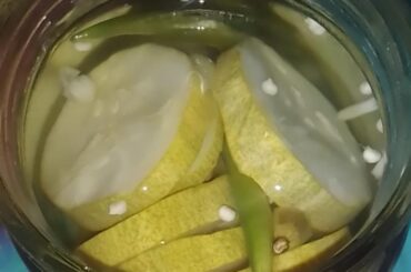 Pickled Chili Peppers with Garlic Pickles in the same jar anybody?