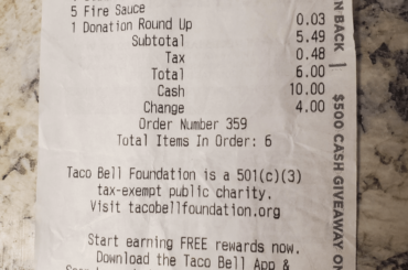 F r e e points for the 1st person