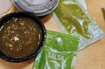 I love green sauce lol.