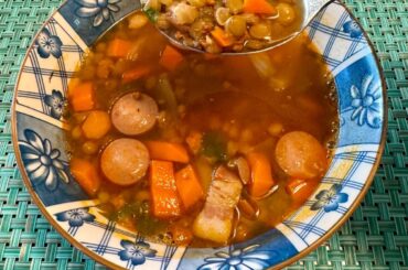 Sopa de lentejas