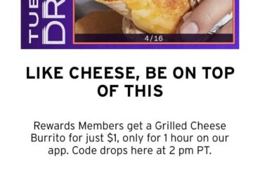 Anybody find it kind of ridiculous that the sale they have today is a $1 burrito during a 1 hour span only?