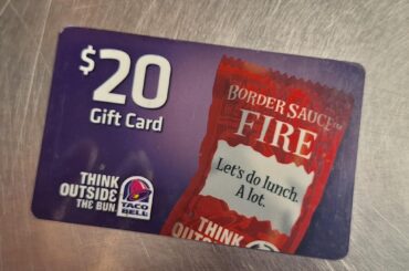 Someone paid today with a giftcard from 2010