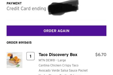 Got the taco discovery box today. Enjoyed the hell out of it. Upgraded the tacos to supreme dorito