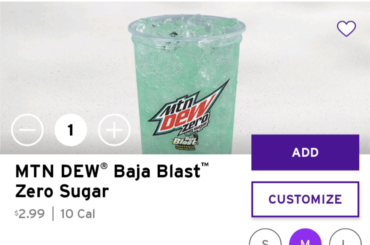 They should just call the cravings menu the "bring your own drink" menu because over here the drinks are more expensive than anything on that list