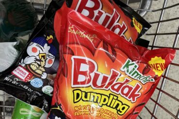 Buldak kimchi and fire