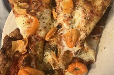 Adding habanero on pizza is amazing
