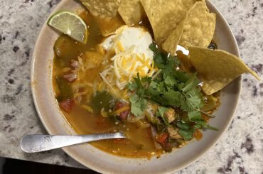 Pork Tortilla Soup