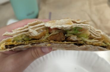 My go-to at Taco Bell - Black Bean Crunchwrap Supreme (more info below)