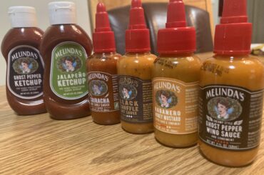$6 haul this morning from the Walmart $1 display that’s been up the last month - the ghost pepper ketchup mixed with Mayo and dill relish is now my regular fry dip -