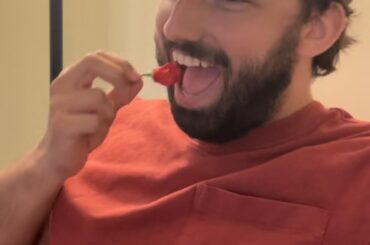 1 second before devouring a Carolina Reaper RIP me