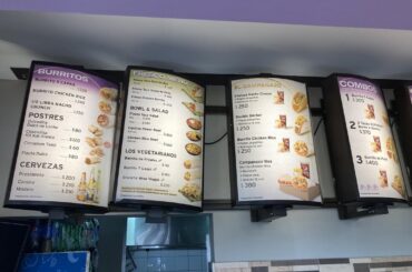 Tacobell Menu in Dominican Republic