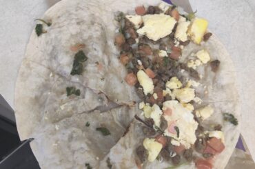 My Breakfast "Quesadilla" from this morning