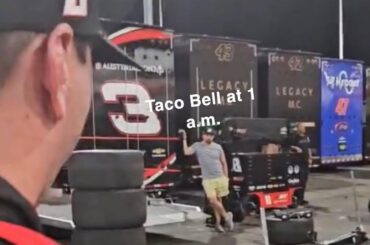 Late night runs never miss