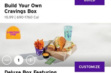 You have 25 dollars to spend. What cha getting.