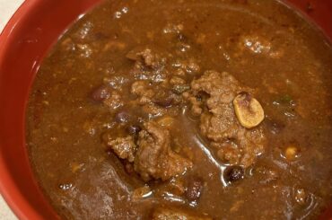 Cold, rainy weekend was perfect for chili