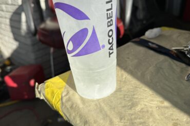 This is baja blast after sitting in the sun for 30 minutes