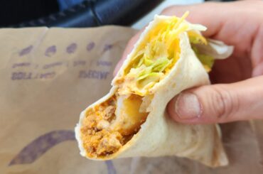 Spicy potato taco add beef!!