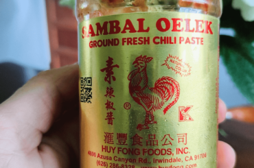 Forgot I had this in the fridge. Definitely a good kick to add to some fried rice.