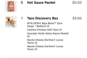 tAcO bElL sO eXpEnSiVe