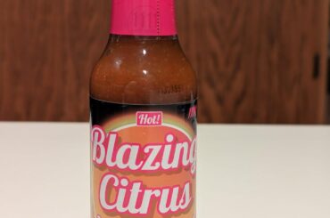 Eleven Eleven hot sauce.  Grapefruit-based, vinegar-free.  Pretty good!