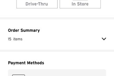 Anyone else not able to order through the app right now?