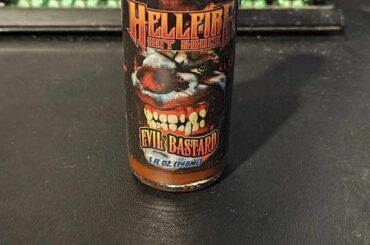 My latest hellfire hot sauce pickups from their 12 pack 100$ Mystery hot sauce box.