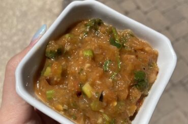 Used to prefer quick salsa but roasting wins every time!!!