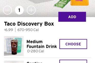 My greedy a** taco bell