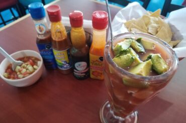 Coctel de camaron y pulpo