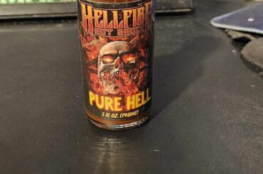 My latest hellfire hot sauce pickups from their 12 pack 100$ Mystery hot sauce box.