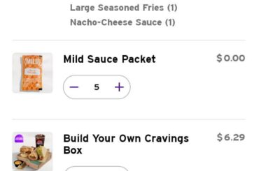 Rate my taco bell order