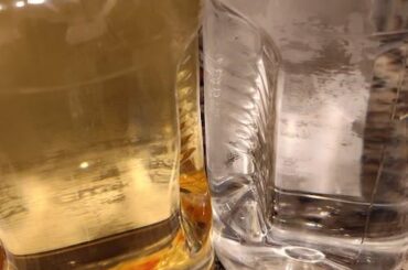 I made scorpion pepper infused vodka, just a couple small dehydrated ones left for 6 weeks. Wow, it's way hotter than the slight discoloration would suggest! (regular vodka for color contrast)