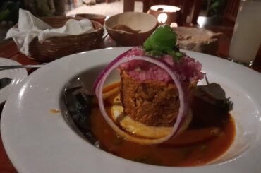 Cochinia Pibil, sikil pak, mystery beverage