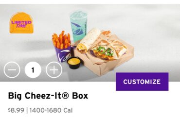 Taco Bell doesn’t use sodium warning anymore