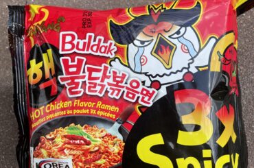 I ate buldak 3x spicy