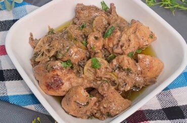Lemon Pepper Chicken Recipe  |  Authentic Lemon Pepper Chicken Recipe| Tasty Pepper Lemon Chicken