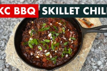 Easy leftover KC BBQ chili recipe for car camping & van life