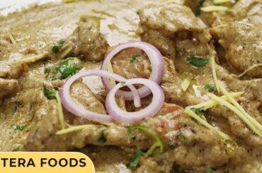 Black Pepper Creamy Chicken Korma: White Makhni Gravy Recipe