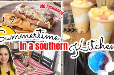 We made it at HOME!  | Old Fashioned Hot Dog Chili & Mango Grapefruit Cheese Foam Smoothie