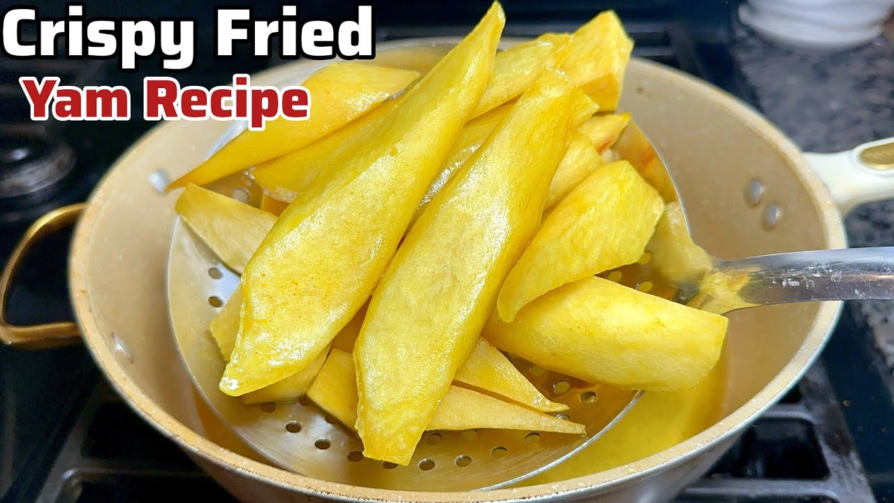 fried yam and pepper sauce ghana/ghana yam recipe/african yam recipes